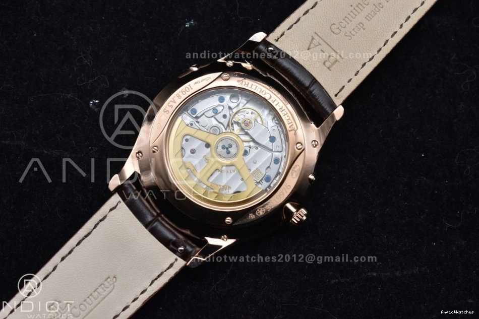 Brown SA925 Strap FreshLook Thin Edition Master on 908 Moon RG 1:1 White Ultra Super APSF Clone Dial Leather Best 0318